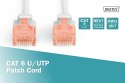 Digitus Patch cord U/UTP CAT 6 PVC 3m szary wydajny kabel sieciowy RJ45