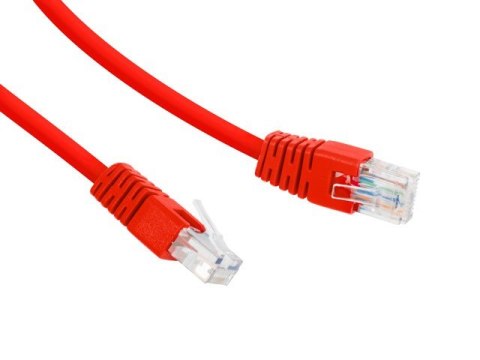 Gembird Patch cord Kat.6 UTP 0.5m czerwony kabel sieciowy LAN