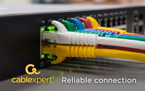 Kabel Gembird Patch cord kat.6 UTP 10m szary szybki sieciowy kabel