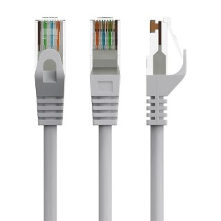 Gembird Patch cord CAT6 UTP 5m szary kabel miedziany sieciowy