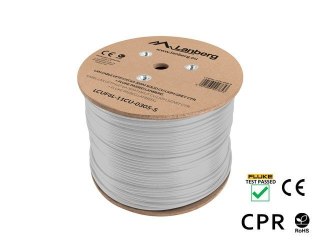 Kabel LAN UFTP Kat-6A 305M CU szary ekranowany do sieci