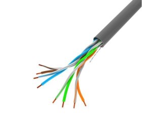 Kabel LAN UTP 100MB/S Lanberg CCA 100M szary sieciowy