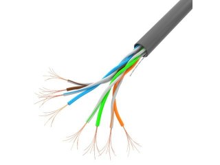 Kabel LAN UTP 100Mb/s 305m szary CCA linka do sieci