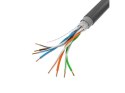 Kabel Lanberg UTP Kat-5E 305m czarny outdoor z miedzi