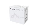 Kabel Lanberg UTP Cat 5e DRUT 305m zielony do sieci LAN