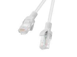 Lanberg Patchcord CAT5E 2M szary UTP 10-pack wydajny kabel sieciowy