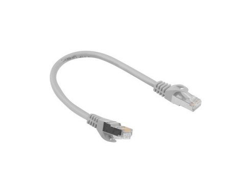 Lanberg Patchcord FTP kat.6 0.25M szary skrętka sieciowa RJ45