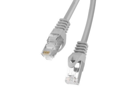 Patchcord FTP Lanberg PCF6-10CC-1000-S kat.6 10M szary ekranowany