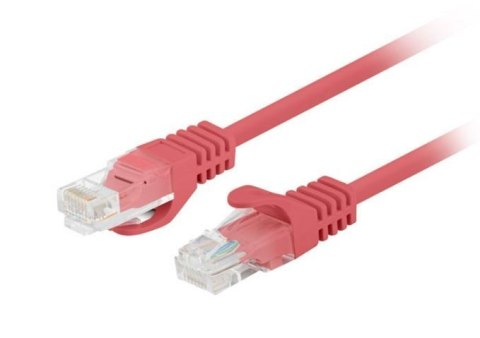 Kabel Lanberg Patchcord CAT 5e U/UTP 3m czerwony 10-pak fluke passed