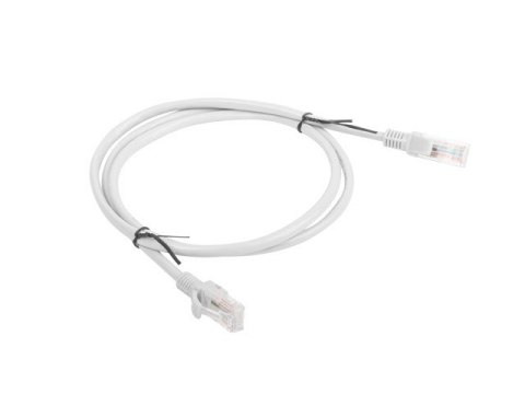 Kabel Lanberg Patchcord kat.6 1.0M UTP szary sieciowy 250Mhz