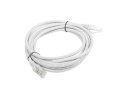 Lanberg Patchcord kat.6 3.0M UTP szary kabel sieciowy RJ45