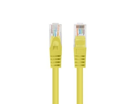 Patchcord Lanberg UTP kat.6 3M 10-pack fluke passed żółty