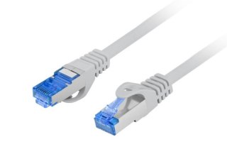 Kabel Lanberg Patchcord 1m CAT 6a S/FTP szary sieciowy
