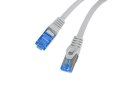 Lanberg Patchcord kat 6a S/FTP LSZH 0 25m szary do sieci LAN