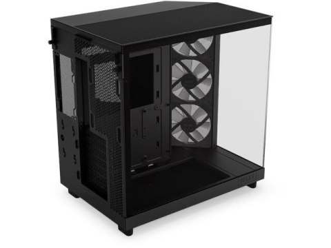 Obudowa NZXT H6 Flow RGB MIDI Tower czarna z oknem