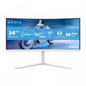 Philips Monitor 34 cale Curved VA 180Hz HDMI Ambiglow dla graczy