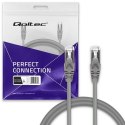 Kabel Qoltec CAT5e FTP 3m RJ-45 szybka transmisja stabilne połączenie