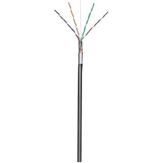 Kabel Techly skrętka zewnętrzna F/UTP Cat5e 305m czarny doskonała jakość