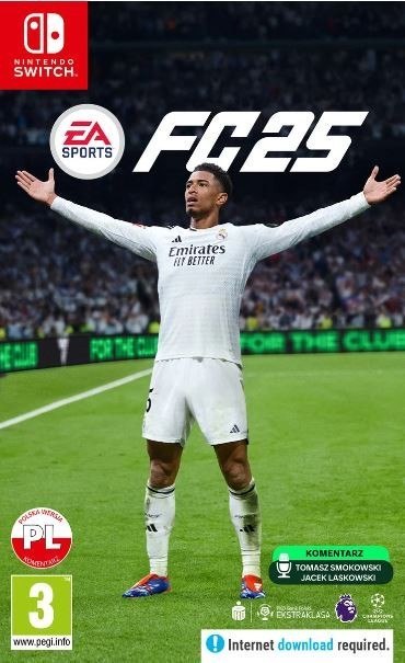 Gra Nintendo Switch EA Sports FC 25 sportowa z nowym trybem multiplayer