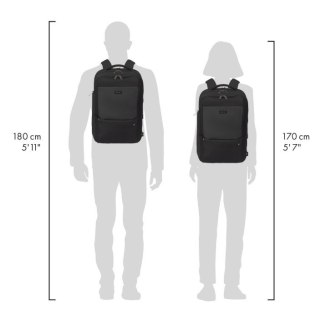 Plecak DICOTA FIVE 14-16 cali ergonomiczny czarny z materiału PET