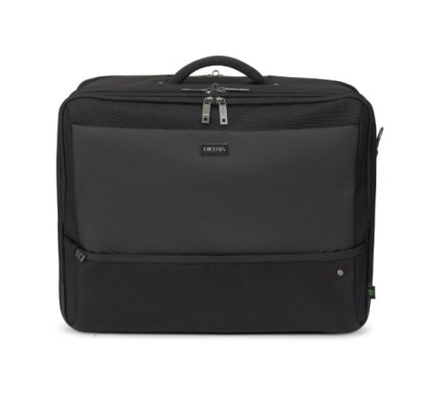 Torba DICOTA MULTI-TWIN FIVE 15-17.3 cala czarna funkcjonalna ekologiczna