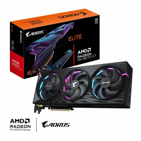 Karta graficzna Gigabyte Radeon RX 9070 XT AORUS ELITE 16GB GDDR6 256bit