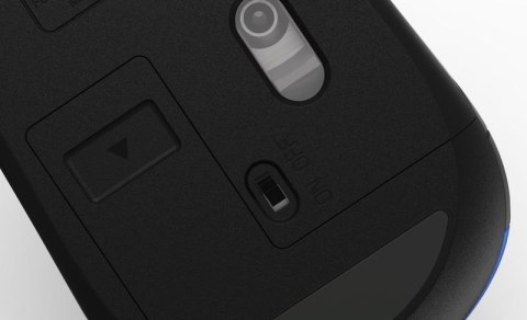 IBOX Mysz bezprzewodowa Rosella szara 1600 DPI oszczędna do biura