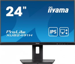 IIYAMA Monitor 24 XUB2491H-B1 IPS 100Hz HDMI Pivot regulowana wysokość