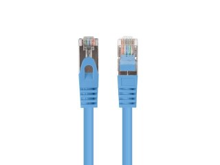 Lanberg Patchcord CAT 6 FTP 1M 10-pack niebieski wydajny kabel sieciowy