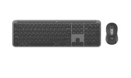 Logitech MK950 Zestaw mysz klawiatura bezprzewodowy grafitowy biurowy