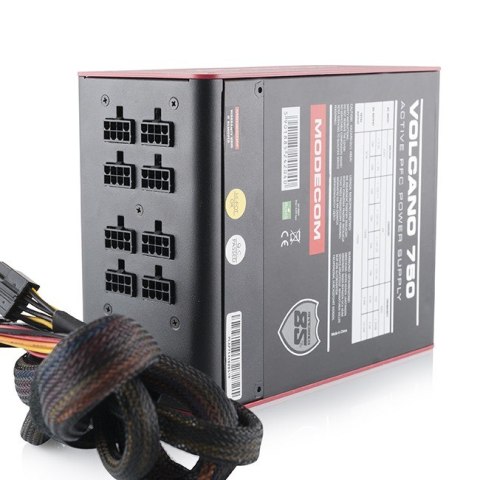 Zasilacz komputerowy MODECOM Volcano 750 120MM FAN 80 PLUS BRONZE