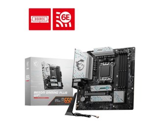 MSI Płyta główna B650M GAMING PLUS WIFI AM5 mATX z DDR5 i HDMI