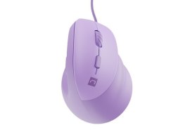 Mysz wertykalna Natec CRAKE 2 PRO 128000DPI optyczna lawendowa ergonomiczna