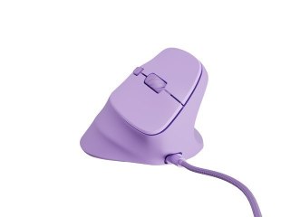 Mysz wertykalna Natec CRAKE 2 PRO 128000DPI optyczna lawendowa ergonomiczna