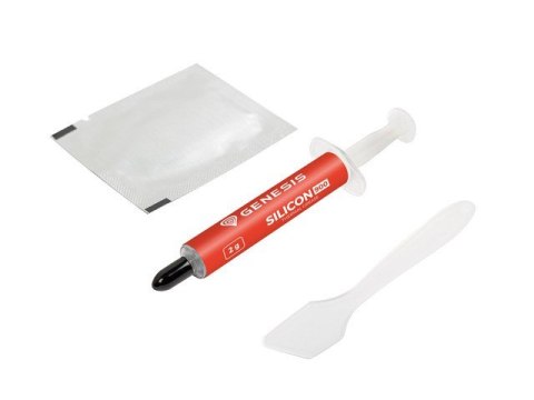 Pasta termoprzewodząca Natec GENESIS Silicon 900 wysoka wydajność z akcesoriami