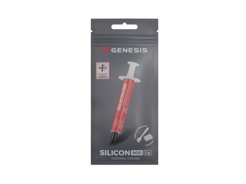Pasta termoprzewodząca Natec GENESIS Silicon 900 wysoka wydajność z akcesoriami