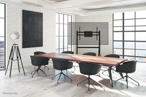 Stojak Neomounts FL50-525BL1 55-86 cali mobilny regulowany czarny