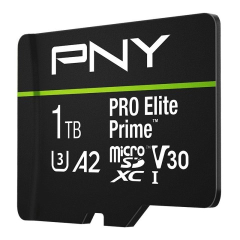 Karta pamięci PNY microSDXC Elite Prime 1TB szybka z adapterem SD