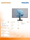 Monitor Philips 24E2N1110 23.8 FHD 120Hz IPS HDMI VGA lekki do gier