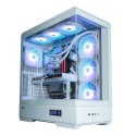 Obudowa Zalman P50 DS White Midi Tower ARGB z hartowanym szkłem