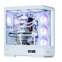 Obudowa Zalman P50 DS White Midi Tower ARGB z hartowanym szkłem
