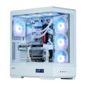 Obudowa Zalman P50 DS White Midi Tower ARGB z hartowanym szkłem