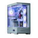 Obudowa Zalman P50 DS White Midi Tower ARGB z hartowanym szkłem