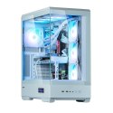Obudowa Zalman P50 DS White Midi Tower ARGB z hartowanym szkłem