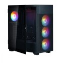 Obudowa Zalman S5 NEO Black ATX Mid Tower z podświetleniem RGB i wentylatorami