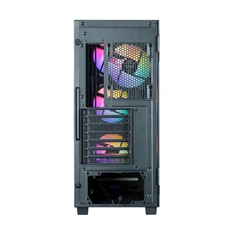 Obudowa Zalman S5 NEO Black ATX Mid Tower z podświetleniem RGB i wentylatorami