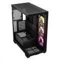 Obudowa Corsair 3500X ARGB TG Mid-Tower czarna ze szkłem hartowanym