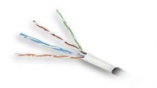 Gembird Kabel FTP KAT 5e 305m ekranowany drut aluminiowo-miedziowy szary