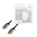 Kabel HDMI 2.1 LogiLink 8K 60Hz aluminiowy 3m wysoka szybkość transmisji