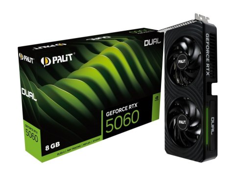 Palit GeForce RTX 5060 DUAL 8GB GDDR7 kompaktowa karta graficzna